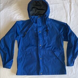 REI Blue RainCoat Gore Tex Vintage Women’s Size Medium